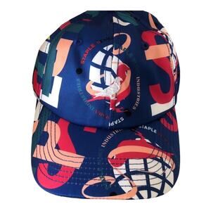 Staple NWT Men’s Graphic Snapback Hat Streetwear Blue Red Multicolor Pigeon Cap